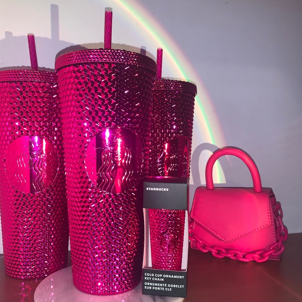 STARBUCKS 2022 WINTER RELEASE SANGRIA STUDDED BLING VENTI CUP IN STOCK💞